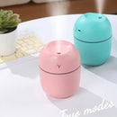 220ML Portable Air Humidifier Car Essential Oil Diffuser Office Humidifier for Home with LED Night Lamp
